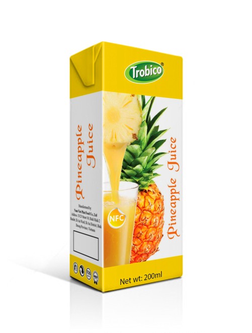 pineapple 200ml in tetra pak
